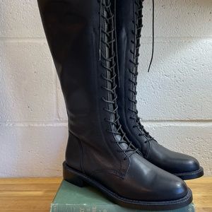 Sam Edelman Nance Knee high lace up boots